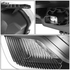 15-23 Ford Transit OE Style Black Housing Headlights - Left Side