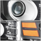 09-12 Ford Flex OE Style HID Headlights - Black Housing Right Side