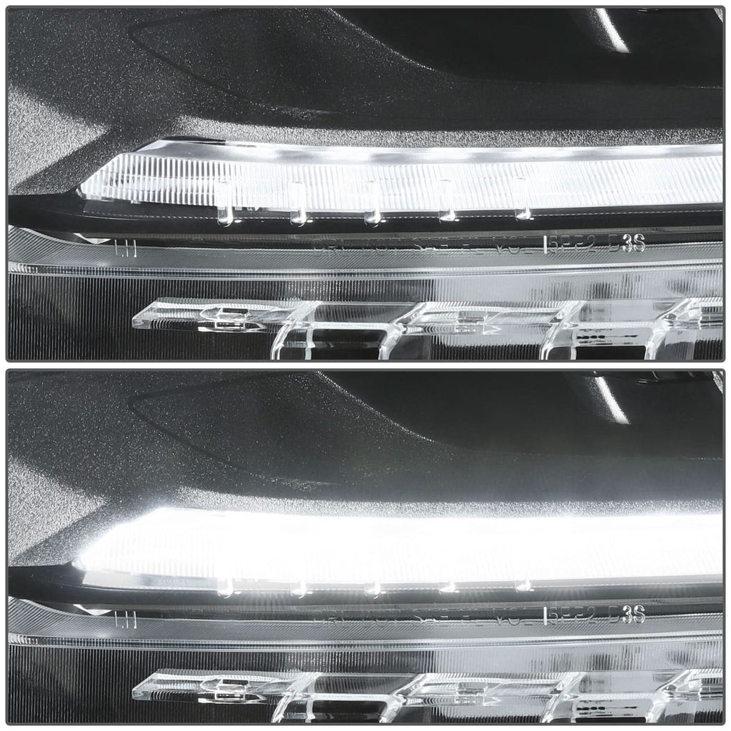 2018 Chevrolet Traverse OE Style Black Housing Clear Headlights