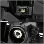 2013-2019 Ford Taurus OE Style Black Housing Headlights Set
