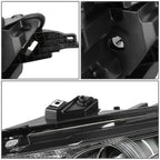2013-2019 Ford Taurus OE Style Black Housing Headlights Set