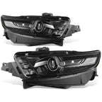 13-19 Ford Taurus OE Style Halogen Headlights Black Housing Clear