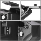 2013-2016 Dodge Dart OE Style Black Housing Headlights - Left