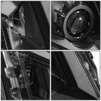 2010-2016 Cadillac SRX OE Style Headlights - Black Housing