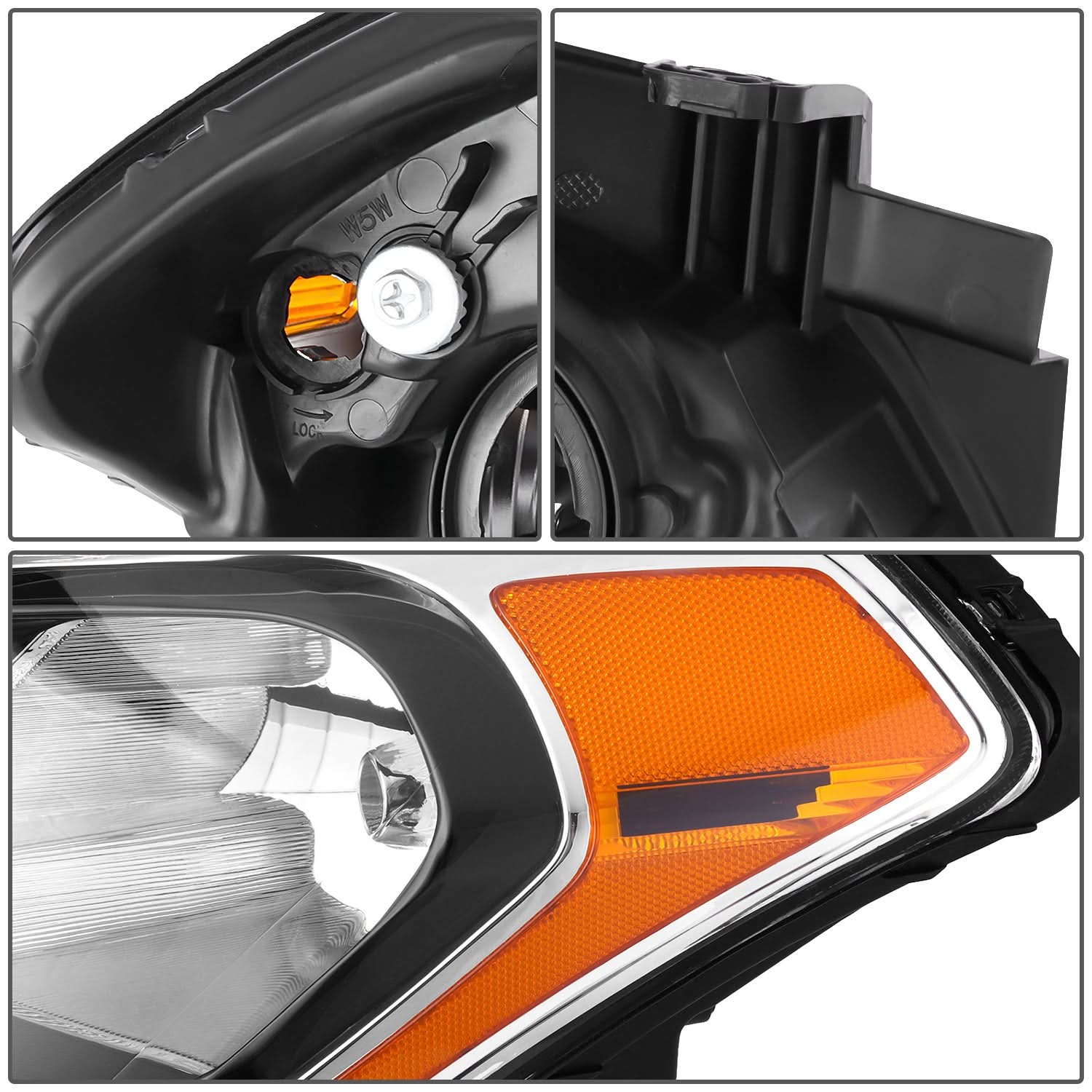 2012-2013 Kia Soul OE Style Left Side Headlight