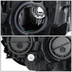 17-21 Jeep Compass OE Style Headlights - Black Housing Clear Reflector