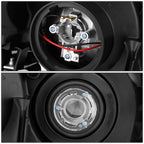 2006-2008 Subaru Forester OE Style Headlights Chrome Housing