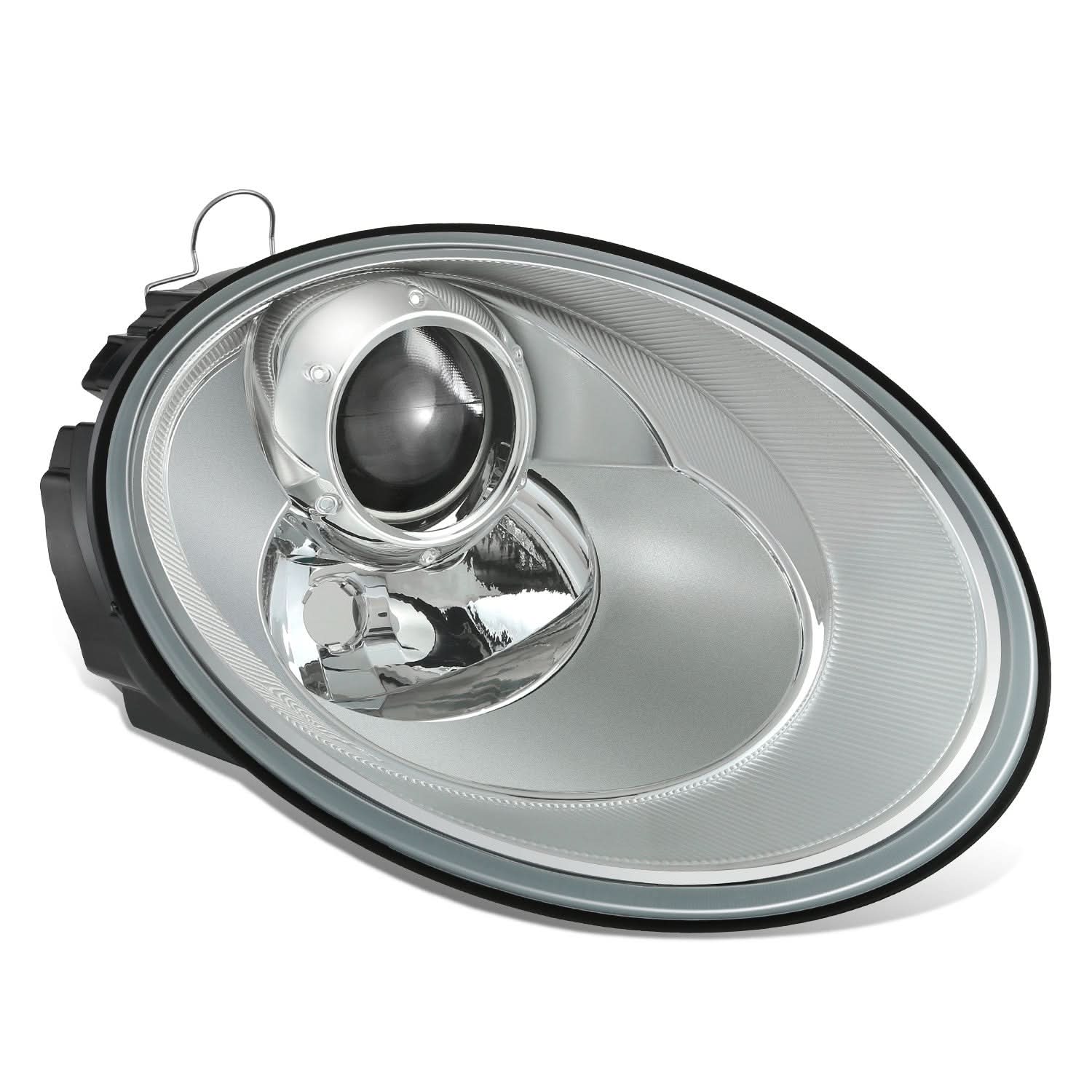 2006-2010 Volkswagen Beetle Projector Headlights - Chrome Housing