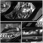 2013-2016 Nissan Pathfinder OE Style Headlights - Black Housing