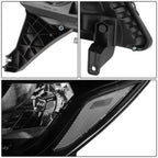 2013-2016 Nissan Pathfinder OE Style Headlights - Black Housing