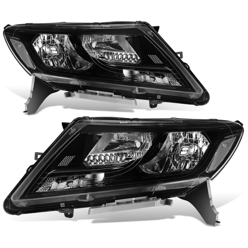 2013-2016 Nissan Pathfinder OE Style Headlights - Black Housing