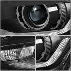 2016-2022 Chevrolet Camaro Projector Headlights - Left Side Black