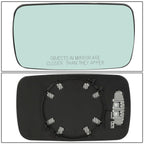 97-06 BMW Mirror Glass Lens OE Style Heated Left Side
