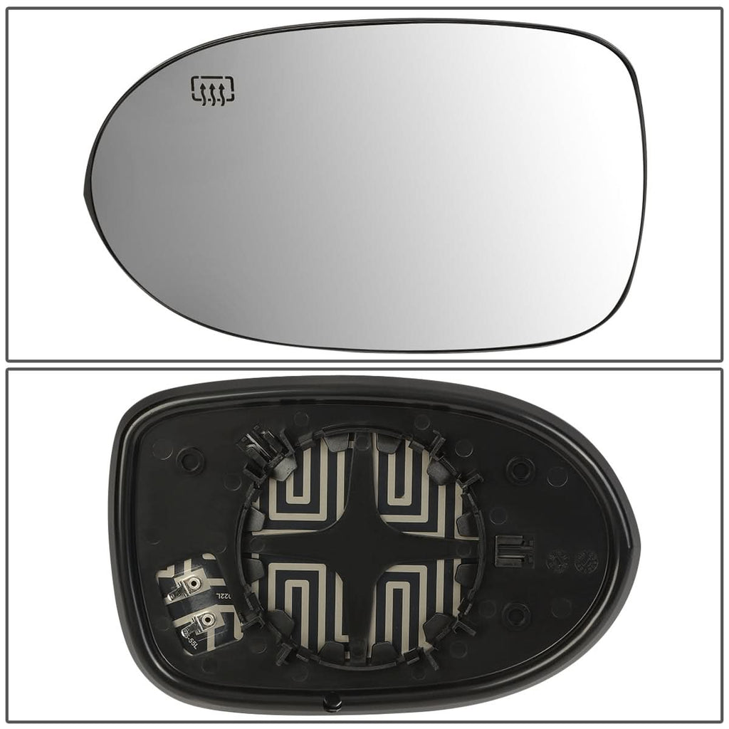2007-2017 Dodge Caliber/Jeep Compass/Patriot OE Style Mirror Glass Lens - Left