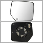 07-10 Dodge Nitro Mirror Glass Lens - OE Style - Heated - Right