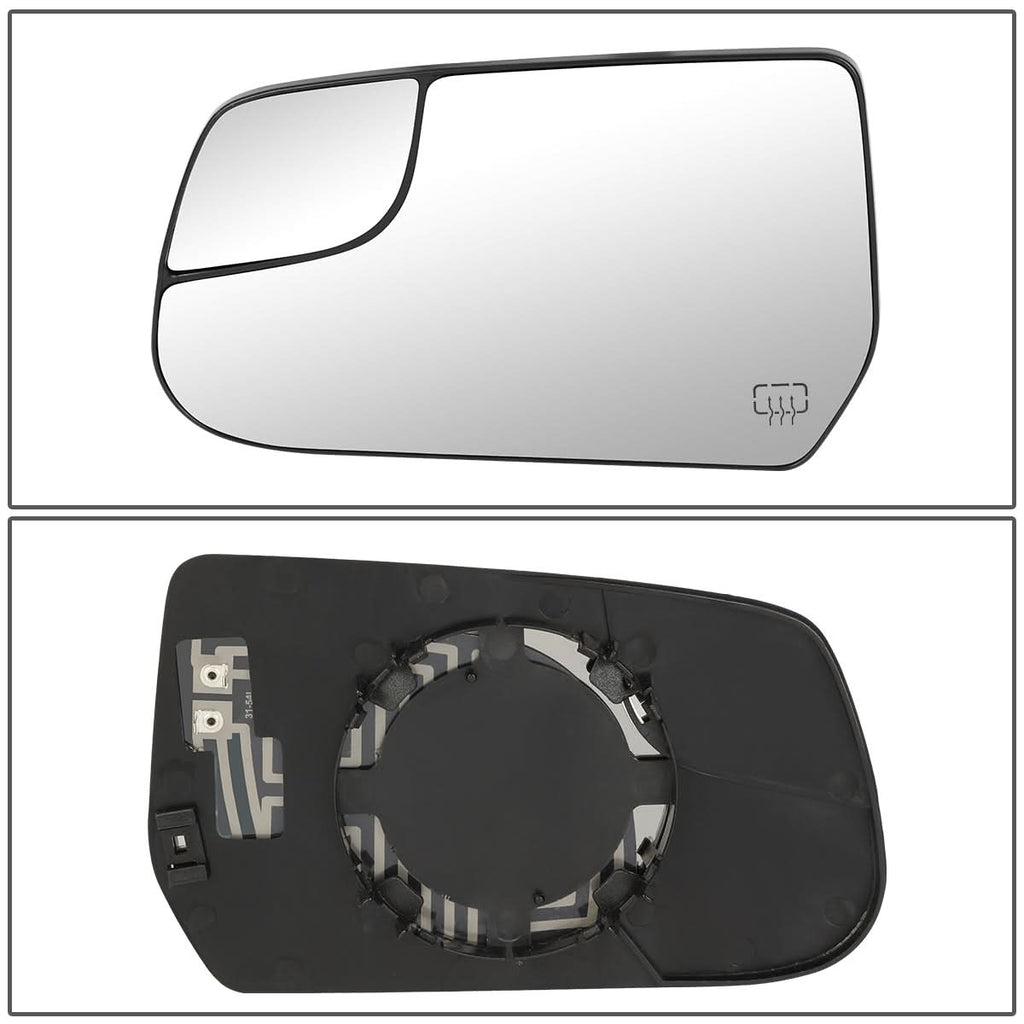 2010-2017 Chevrolet Equinox OE Style Mirror Glass Lens - Left