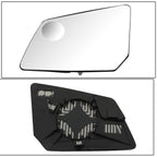 09-17 Chevrolet Traverse Mirror Glass Lens OE Style Left Side