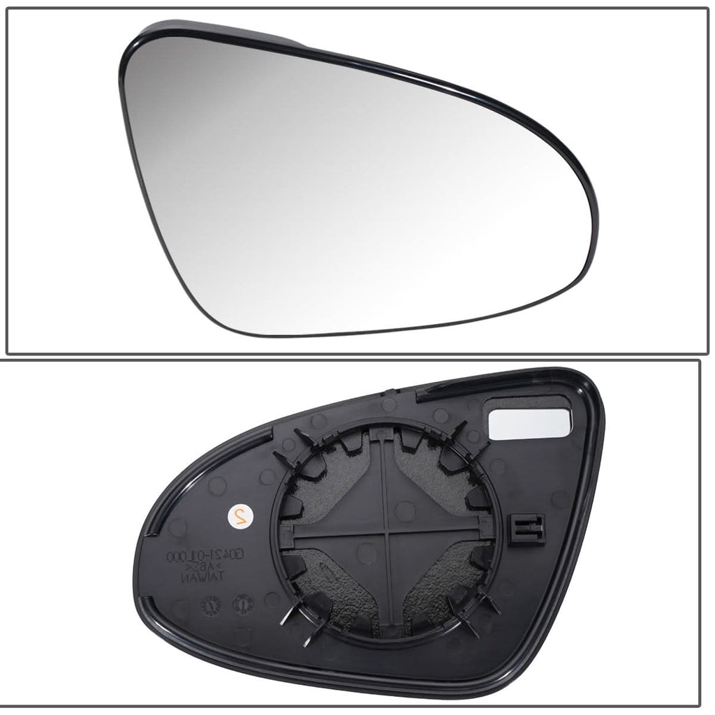 2014-2016 Toyota Corolla OE Style Mirror Glass Lens - Right Side
