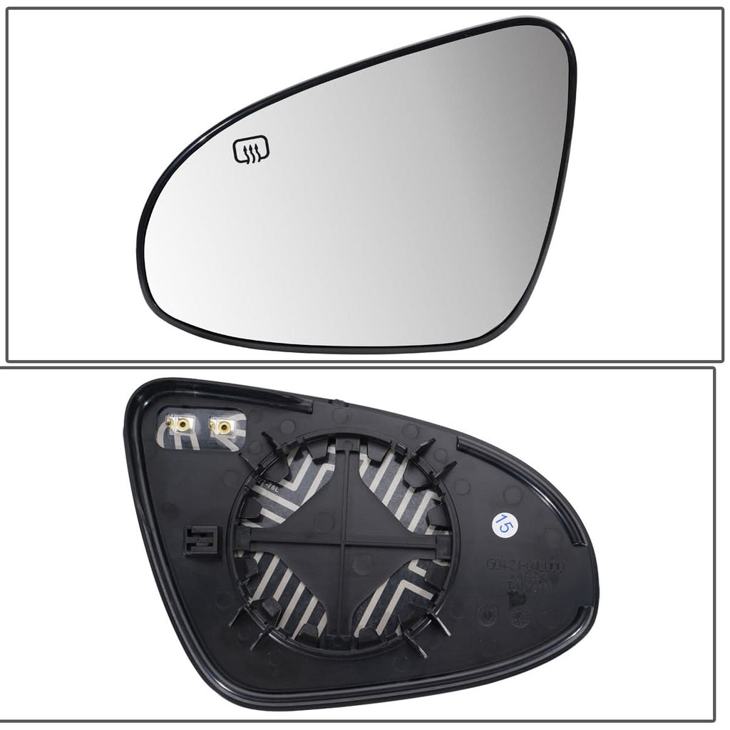 2014-2016 Toyota Corolla OE Style Heated Mirror Glass Lens - Left
