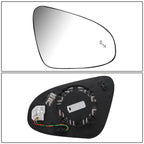 17-19 Toyota C-HR OE Style Heated Mirror Glass Lens - Right
