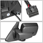 06-10 Jeep Commander Powered Heated Mirror - Left - Textured Black