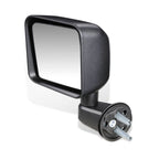07-18 Jeep Wrangler JK OEM Manual Side Mirror Left Textured Black