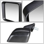 07-18 Jeep Wrangler JK OEM Manual Side Mirror Left Textured Black