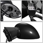 2008-2014 Dodge Challenger OEM Powered Left Side Mirror - Paintable