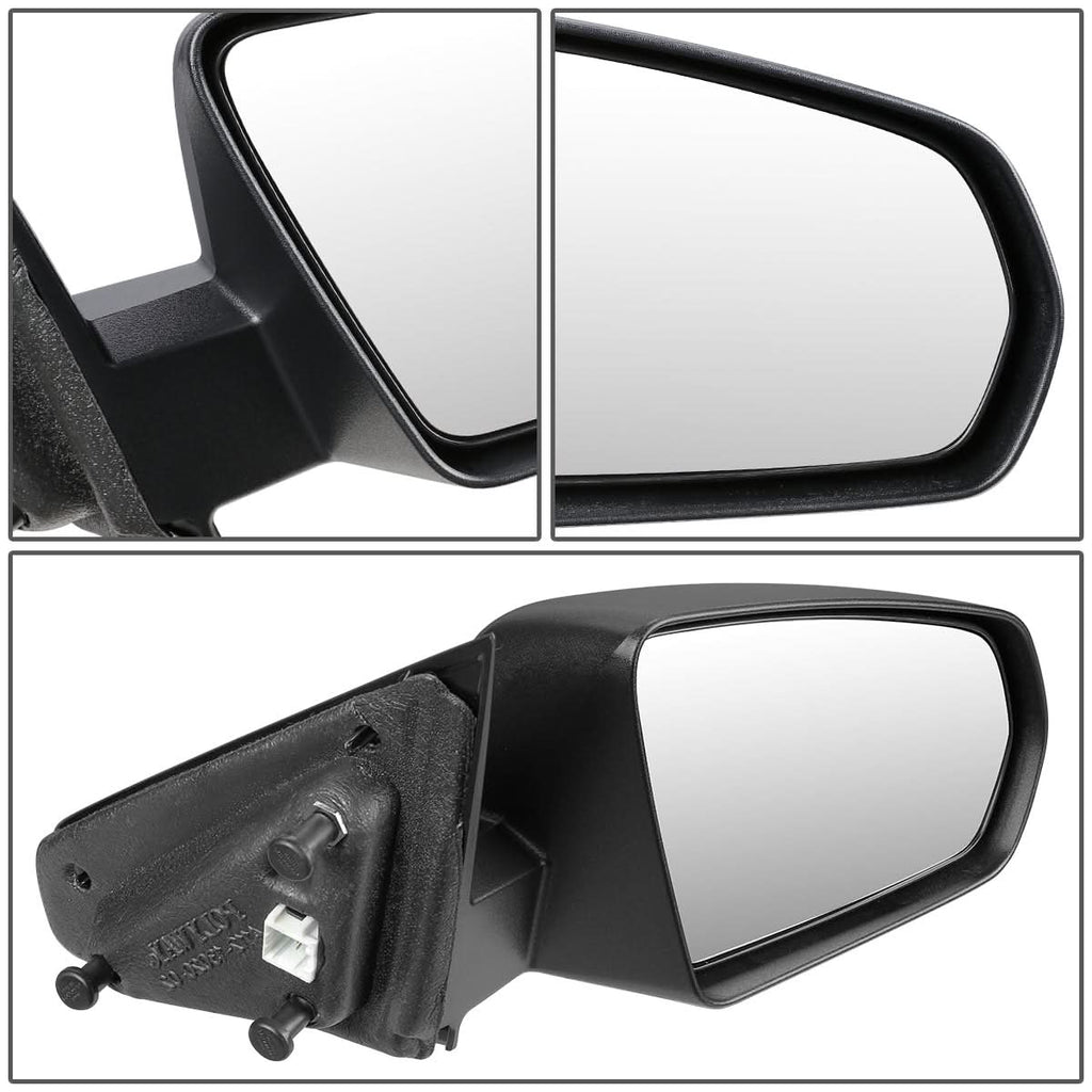 08-14 Dodge Avenger OEM Style Powered Side Mirror - Textured Black