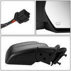 2008-2013 Jeep Liberty OEM Powered Heated Side Mirror - Black Right