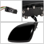 2013-2015 Fiat 500 OEM Style Powered Heated Signal Folding Mirror
