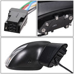 2013-2015 Fiat 500 OEM Style Power Heated Signal Folding Mirror