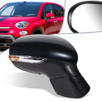 2013-2015 Fiat 500 OEM Style Power Heated Signal Folding Mirror
