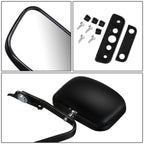 87-91 Ford F-150 Manual Side Mirror - Black