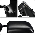 92-06 Ford E-150/E-250/E-350/E-450/E-550 Manual Side Mirror Black Left