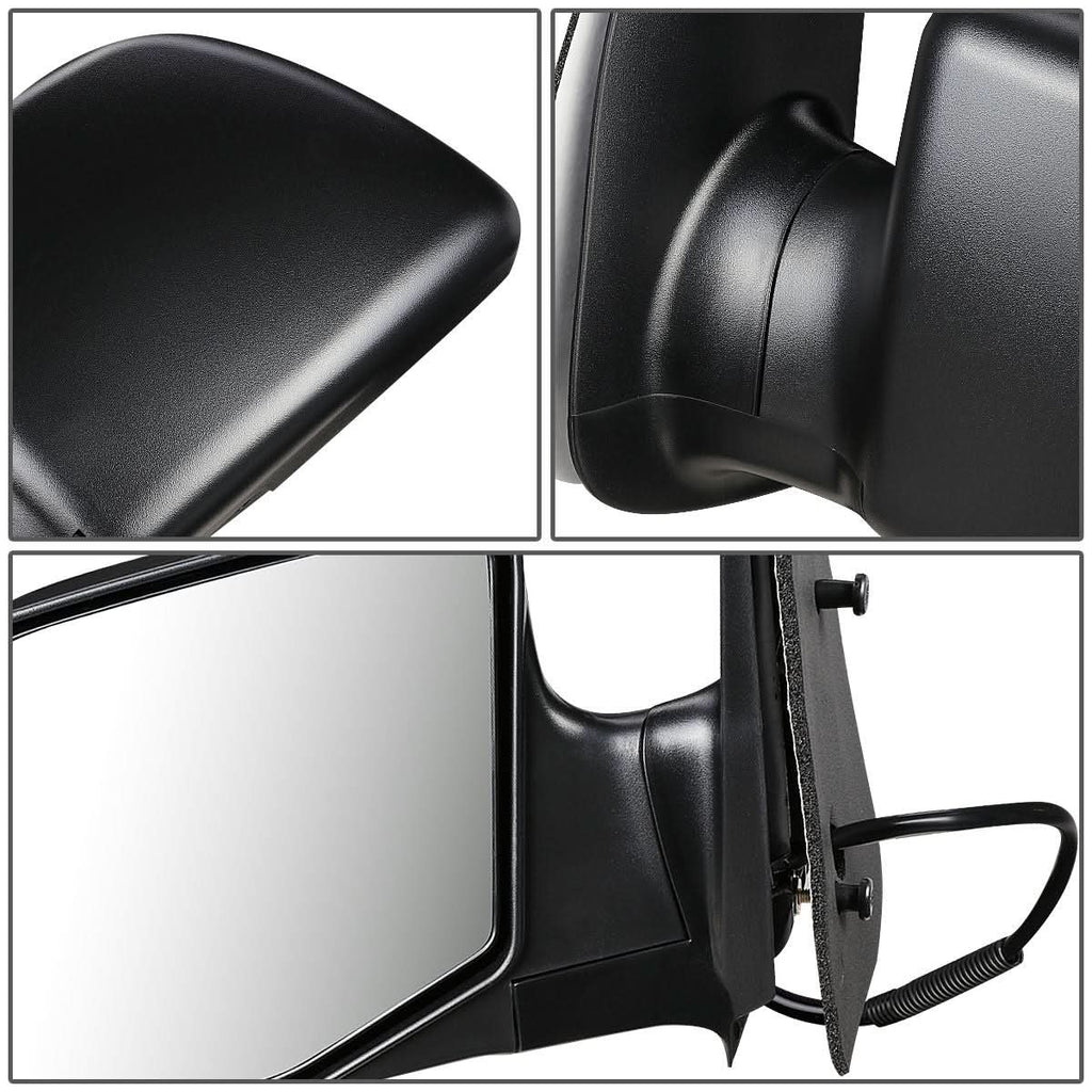 94-04 Ford E-150/E-250/E-350/E-450/E-550 Powered Side Mirror Left