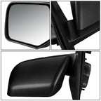 08-12 Ford Escape OEM Powered Side Mirror Left Black Textured