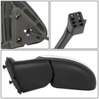 99-02 Chevy Silverado GMC Sierra Powered Side Mirror - Black Left