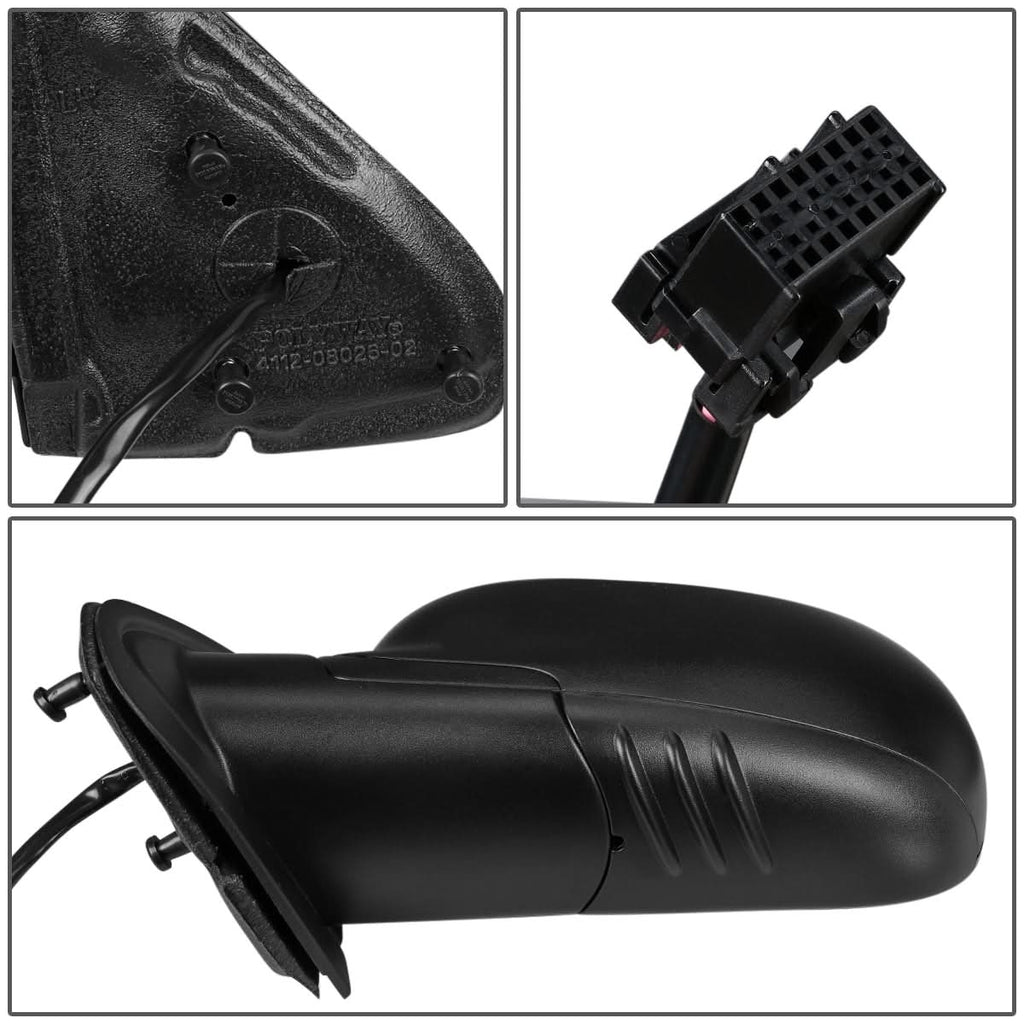 02-08 Chevrolet Trailblazer OEM Powered Heated Mirror - Left