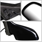 2004-2008 Pontiac Grand Prix OEM Style Left Side Mirror - Matte Black