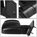 2003-2007 Chevrolet Express Manual Side Mirror - Right Side Black