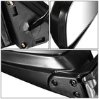 02-06 Honda CR-V OEM Style Powered Side Mirror - Textured Black