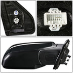 2009-2015 Honda Pilot OEM Powered Side Mirror Right Textured Black