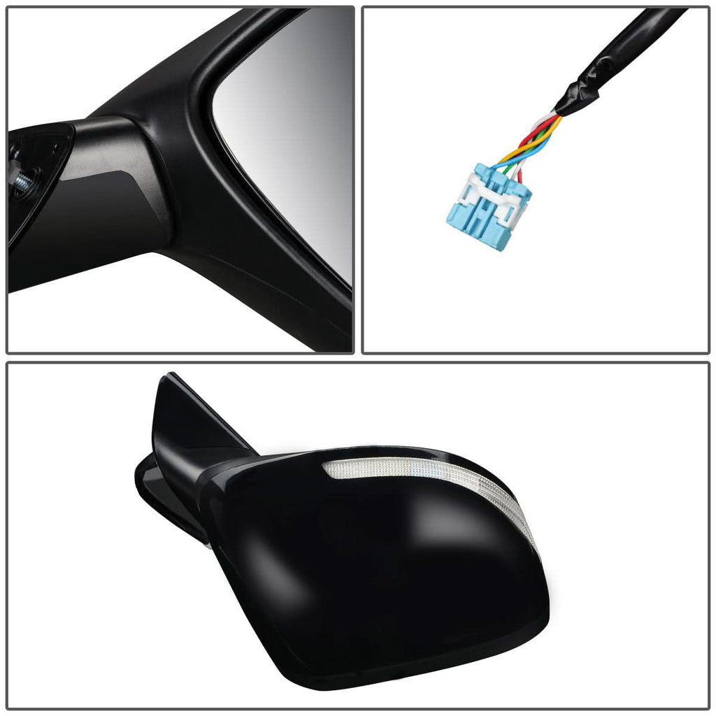 13-15 Honda Civic 4-DR OEM Powered Folding Side Mirror Right