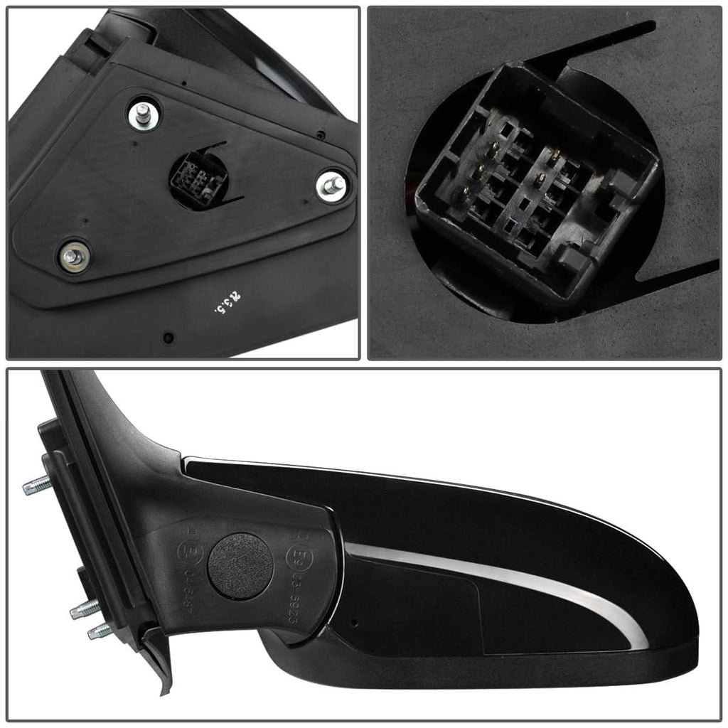 2007-2010 Hyundai Elantra OEM Power Heated Folding Mirror Left