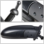 2006-2009 Hyundai Accent OEM Style Manual Side Mirror - Textured Black