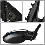 2011-2013 Kia Optima OEM Style Powered Side Mirror - Textured Black