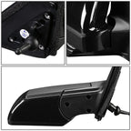 2012-2013 Kia Soul OEM Manual Side Mirror - Textured Black Right