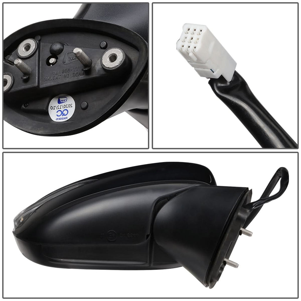 2013-2014 Mazda CX-5 OEM Powered Heated Signal Folding Mirror - Right
