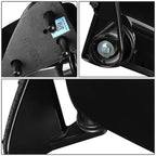 86-97 Nissan D21/Pickup/Pathfinder Manual Left Side Mirror - Paintable